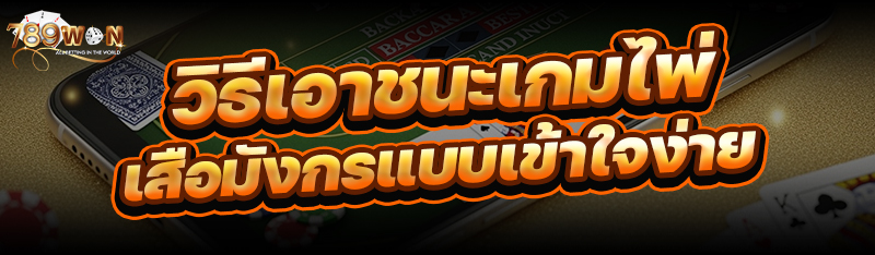 วิธีเอาชนะ เกมไพ่เสือมังกร แบบเข้าใจง่าย